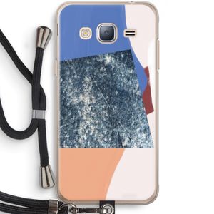 Billy: Samsung Galaxy J3 (2016) Transparant Hoesje met koord