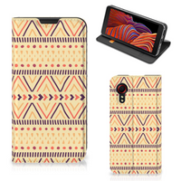 Samsung Galaxy Xcover 5 Hoesje met Magneet Aztec Yellow