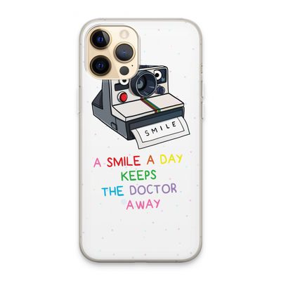 Smile: iPhone 13 Pro Max Transparant Hoesje