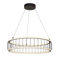 Searchlight Led hanglampCircolo Ø 57cm - 54214-1BK