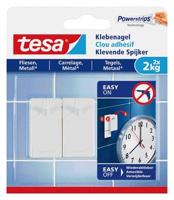 Klevende spijker tesa tegels metaal 2kg wit | 8 stuks