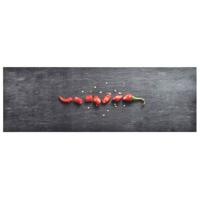 VidaXL Keukenmat wasbaar pepper 45x150 cm