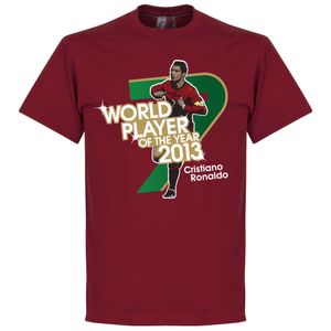 Ronaldo 2013 World Player Of The Year T-Shirt