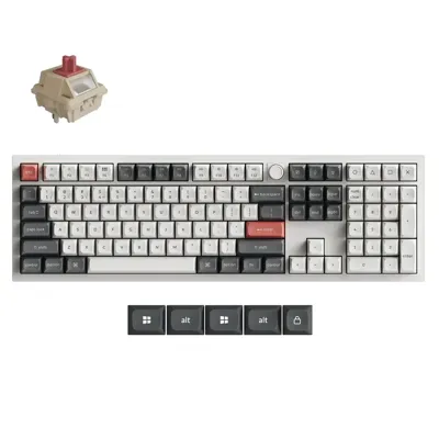 Keychron Q6 Ultra 8K red switch wit