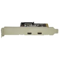 StarTech.com 2 poorts USB-C kaart 10Gbps per poort 2x USB-C USB 3.1 PCIe - thumbnail