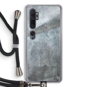 Grey Stone: Xiaomi Mi Note 10 Transparant Hoesje met koord