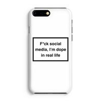 I'm dope: Volledig Geprint iPhone 7 Plus Hoesje