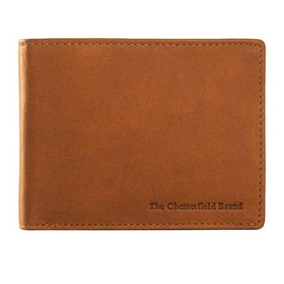 Chesterfield Lage Billfold / Portemonnee RFID Walid Cognac