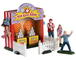 Tin can alley, set of 7 - Lemax
