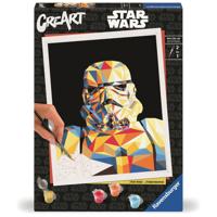 Ravensburger creart schilderen op nummer - star wars - stormtrooper