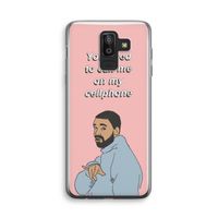 Hotline bling: Samsung Galaxy J8 (2018) Transparant Hoesje Hotline bling: Samsung Galaxy J8 (2018) Transparant Hoesje