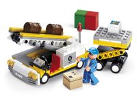 Sluban M38-B0369 Vliegveld Bagagelader Sluban M38-B0369 Vliegveld Bagagelader