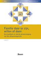 Familie door te zijn, willen of doen (Paperback)