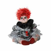 Kostuums voor Baby's Grijs Clown 24 Maanden (2 Onderdelen) - Maat: 24 maanden - Maat: 24 maanden