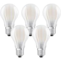 OSRAM HOMELIGHTING 4058075090620 LED-lamp Energielabel E (A - G) E27 Peer 6.5 W = 60 W Warmwit (Ø x l) 60 mm x 108 mm Filament / Retro-LED 5 stuk(s)