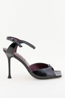 Morobe sandalen Mimi Logo 85 black vernis