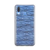 Verrassende lijnen: Samsung Galaxy A40 Transparant Hoesje