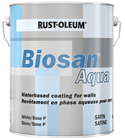 rust-oleum biosan aqua satin wit 5 ltr