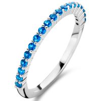 TI SENTO-Milano 12268DB Ring zilver-kleursteen lapisblauw 1,5 mm