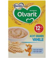 Olvarit Olvarit Acht Granen Vanille 12m+ (250g) - thumbnail