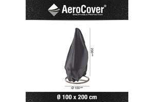 AeroCover 7969 Terras/patio bankbedekking Zwart