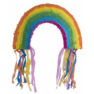 Unicorn thema regenboog pinata 56 cm