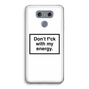 My energy: LG G6 Transparant Hoesje