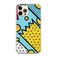 Pop Art #1: iPhone 13 Pro Max Transparant Hoesje