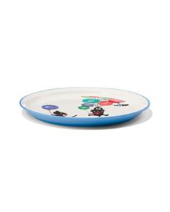 HEMA Kinderbord Ø20cm Jip En Janneke New Bone Wit/blauw (multi)