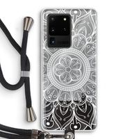 Roses Are Red: Samsung Galaxy S20 Ultra Transparant Hoesje met koord