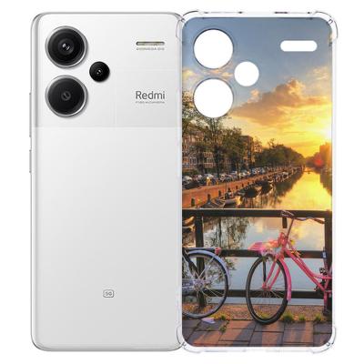 Xiaomi Redmi 13 Pro Plus Hoesje - Amsterdamse Grachten TPU Antishock