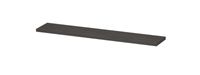 INK wandplank in houtdecor 3,5cm dik variabele maat voor hoek opstelling inclusief blinde bevestiging 120-180x35x3,5cm, oer grijs