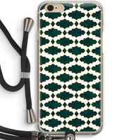 Moroccan tiles: iPhone 6 / 6S Transparant Hoesje met koord