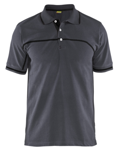 Blåkläder Poloshirt 33891050 | Medium Grijs/Zwart | Maat XL - 7330509685235
