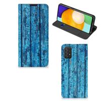 Samsung Galaxy A03s Book | Wallet Case | Wood Blue