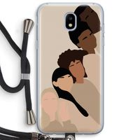 Sweet creatures: Samsung Galaxy J5 (2017) Transparant Hoesje met koord