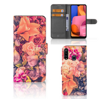 Samsung Galaxy A20s Hoesje Bosje Bloemen