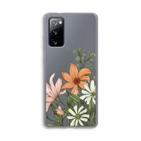 Floral bouquet: Samsung Galaxy S20 FE / S20 FE 5G Transparant Hoesje