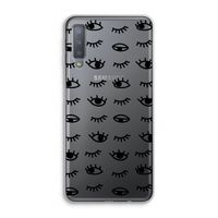 Eye pattern #2: Samsung Galaxy A7 (2018) Transparant Hoesje Eye pattern #2: Samsung Galaxy A7 (2018) Transparant Hoesje