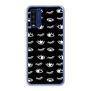 Eye pattern #3: Xiaomi Redmi 9T Transparant Hoesje