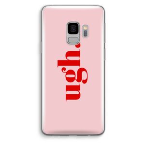 Ugh: Samsung Galaxy S9 Transparant Hoesje