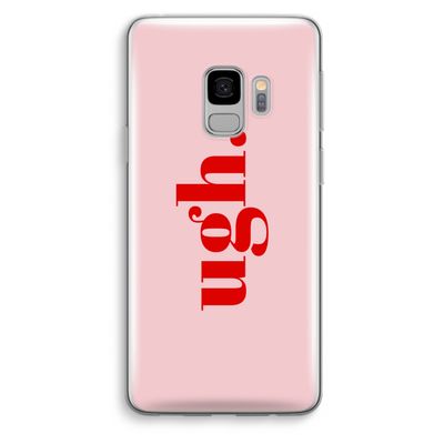 Ugh: Samsung Galaxy S9 Transparant Hoesje
