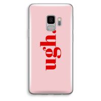 Ugh: Samsung Galaxy S9 Transparant Hoesje