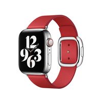 Apple origineel Modern Buckle Apple Watch large 38mm / 40mm / 41mm Scarlet - MY682ZM/A - thumbnail