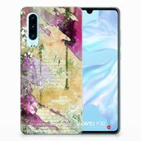 Smartphone hoesje Huawei P30 Letter Painting
