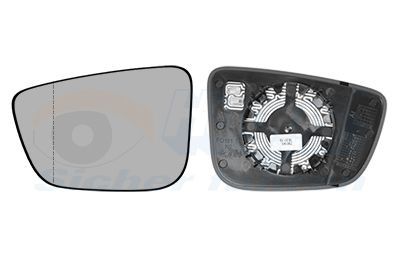 Spiegelglas, buitenspiegel * HAGUS * 0550837