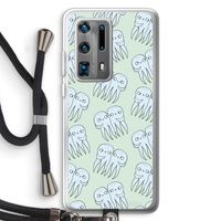Octopussen: Huawei P40 Pro Plus Transparant Hoesje met koord