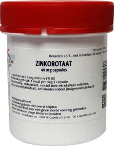 Zink orotaat 40mg