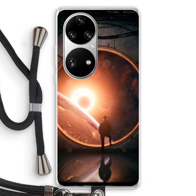 Ephemeral: Huawei P50 Pro Transparant Hoesje met koord