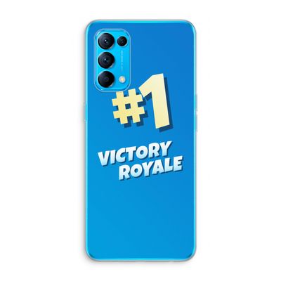 Victory Royale: Oppo Find X3 Lite Transparant Hoesje